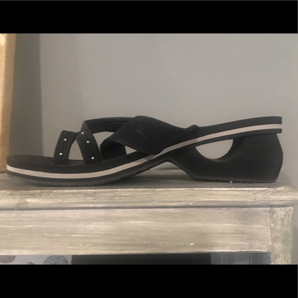 Sketchers black Cali Sandals-10